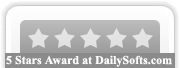 FairStars Audio Converter: 5 Stars Award at dailysofts.com !